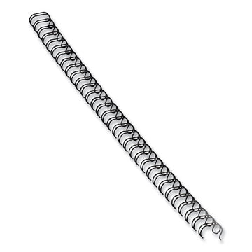Fellowes® Wire Bindings, 3-8" Diameter, 80 Sheet Capacity, Black, 25-pack freeshipping - TVN Wholesale